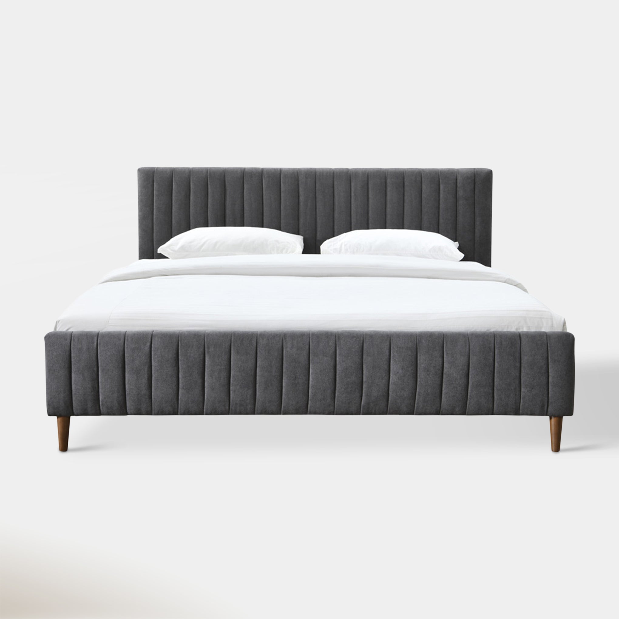 Sasha King Bed - Charcoal
