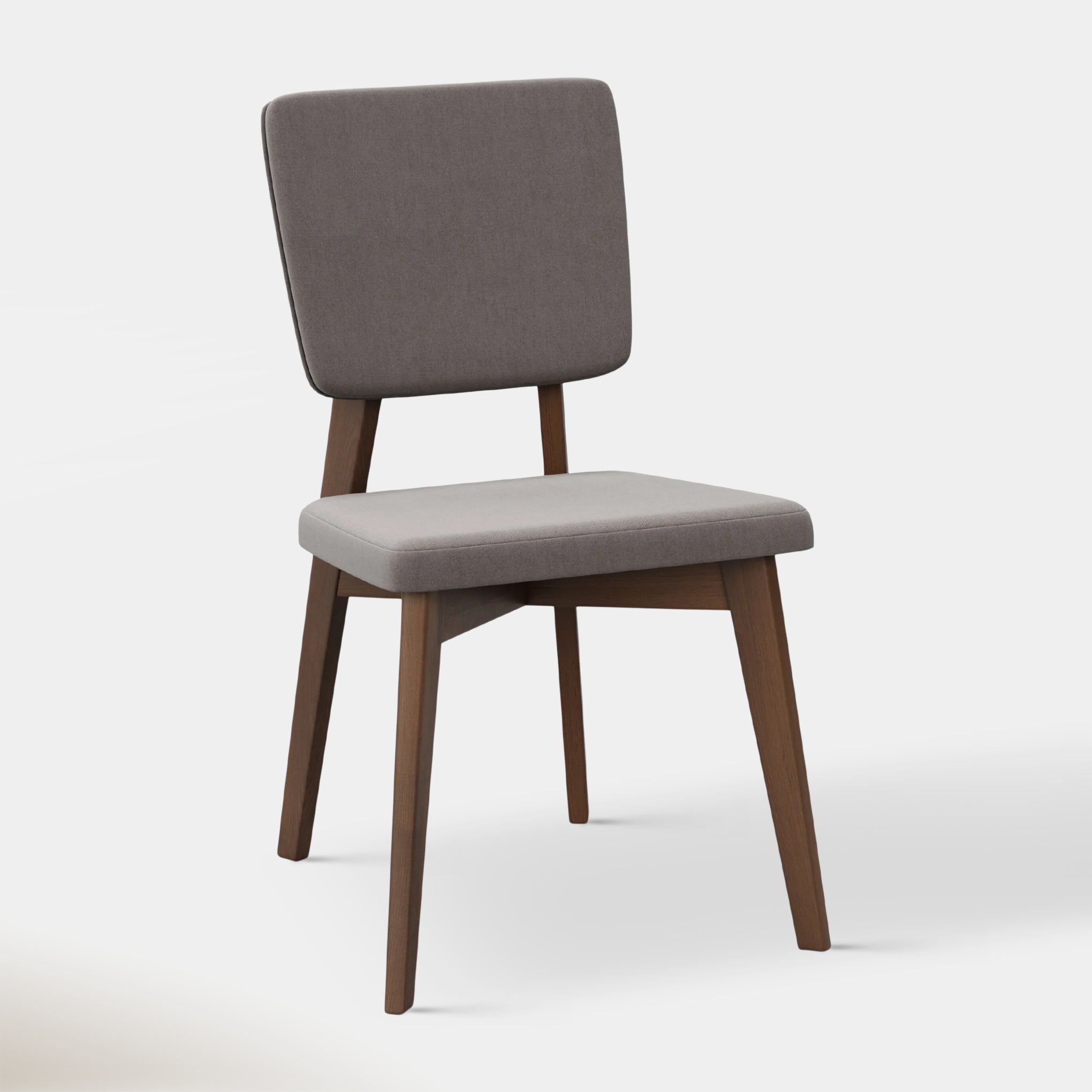Jakob Dining Chair - Walnut & Smoke