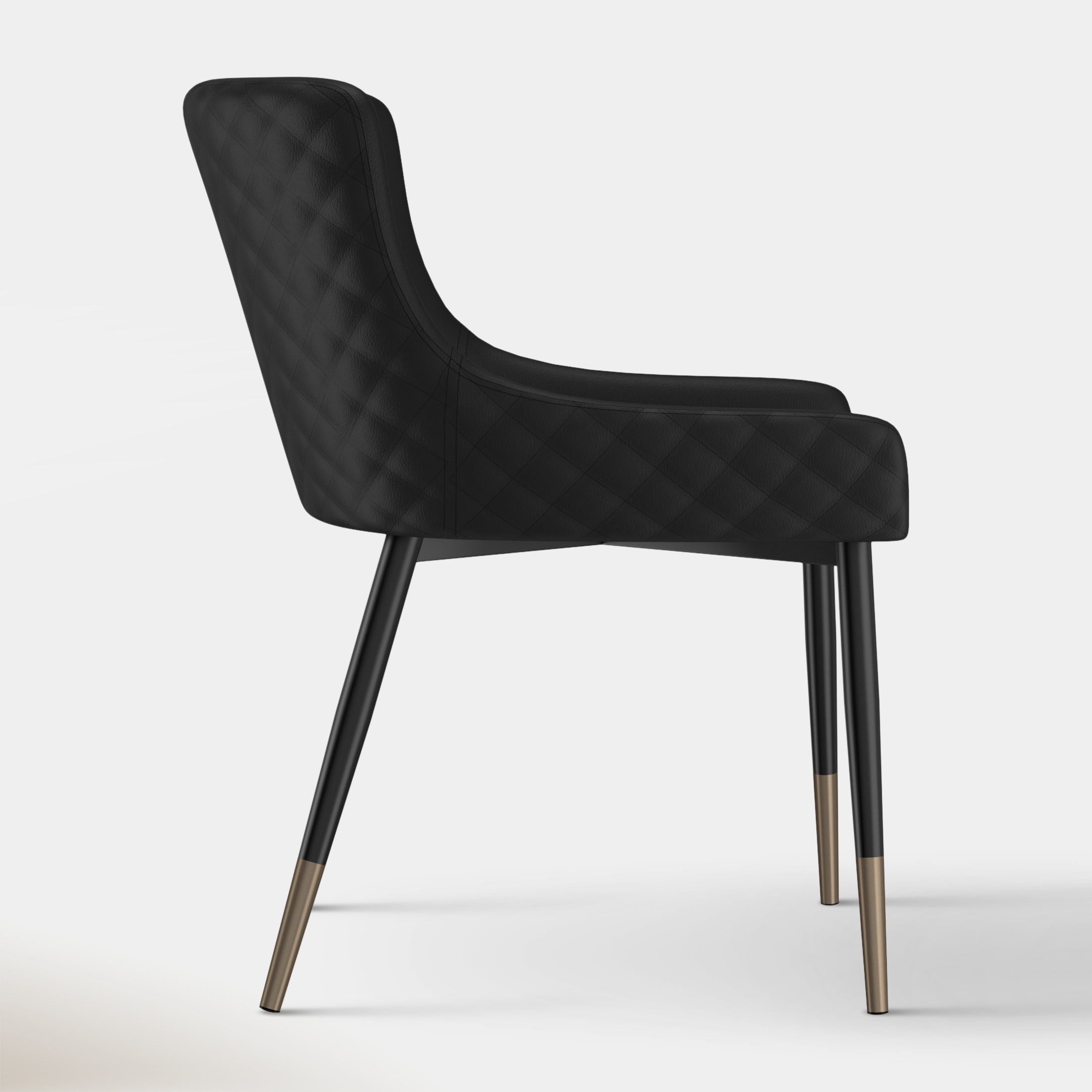 Aria Dining Chair - Black