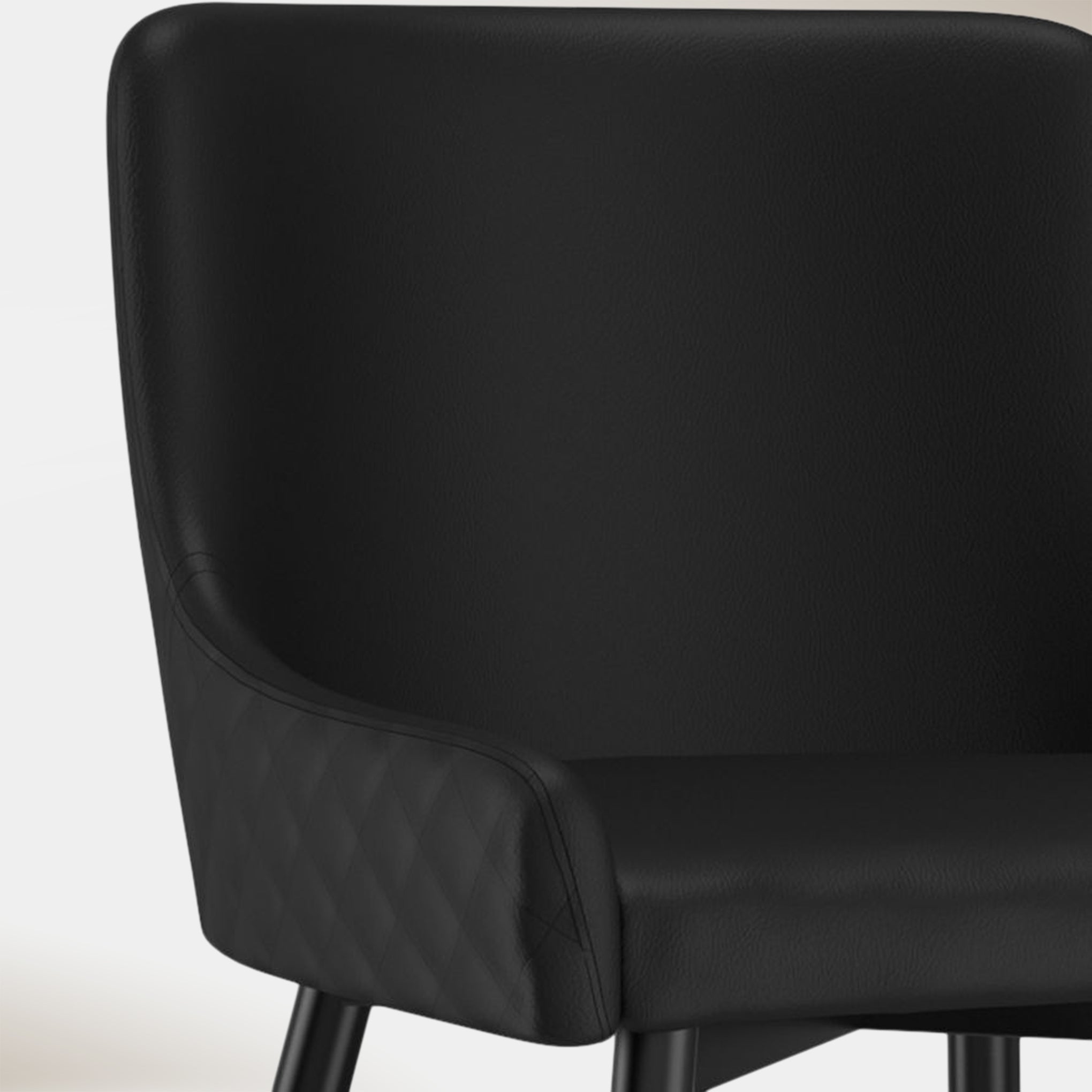 Aria Dining Chair - Black