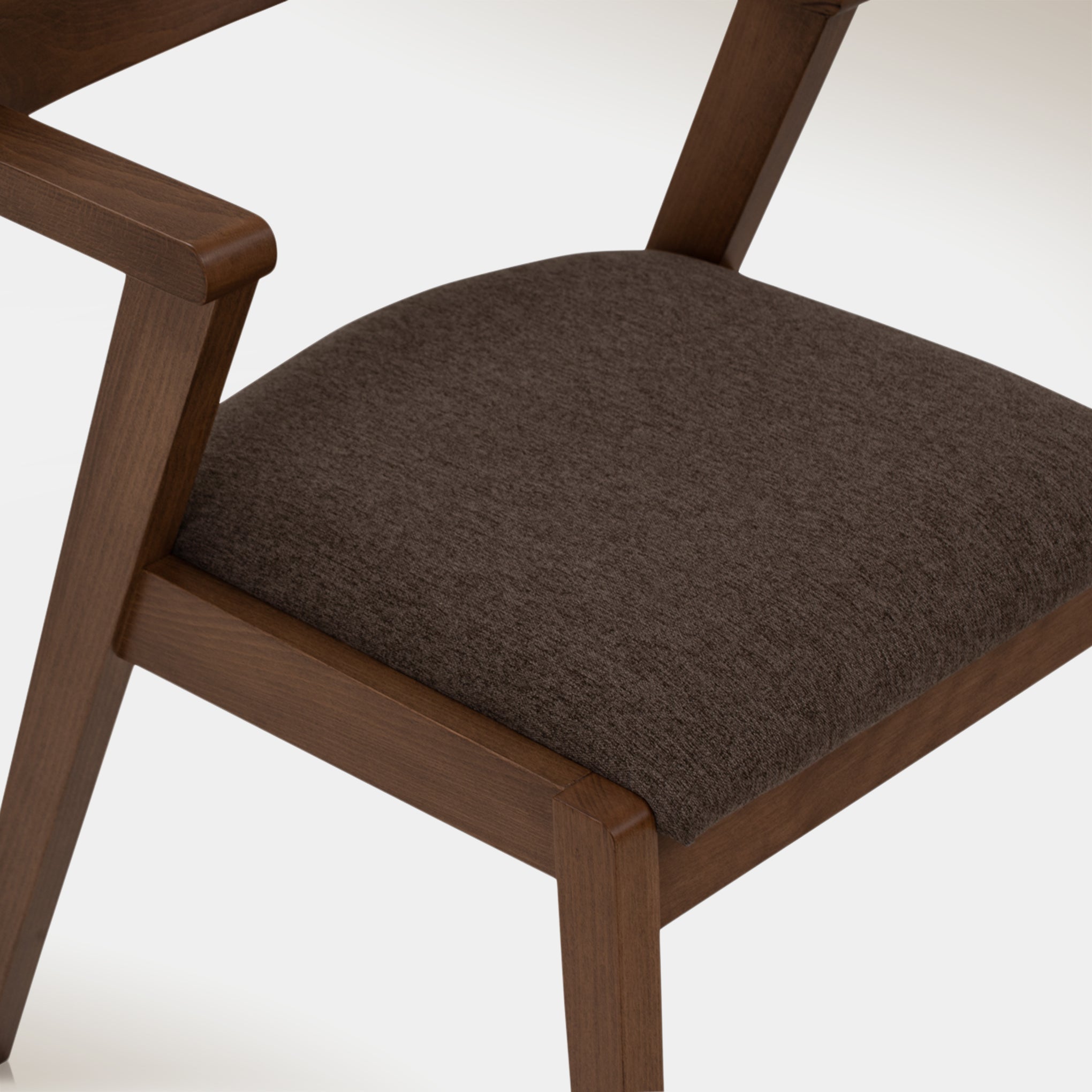 Zola Dining Chair - Chesnut & Walnut