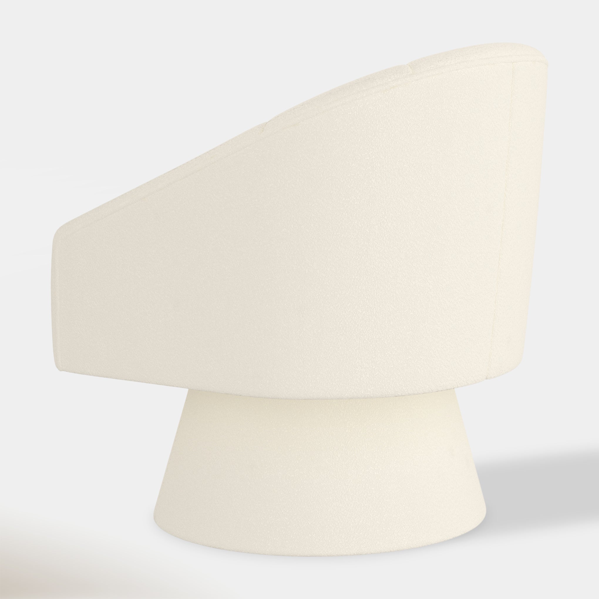 Myra Accent Chair - Ivory Boucle