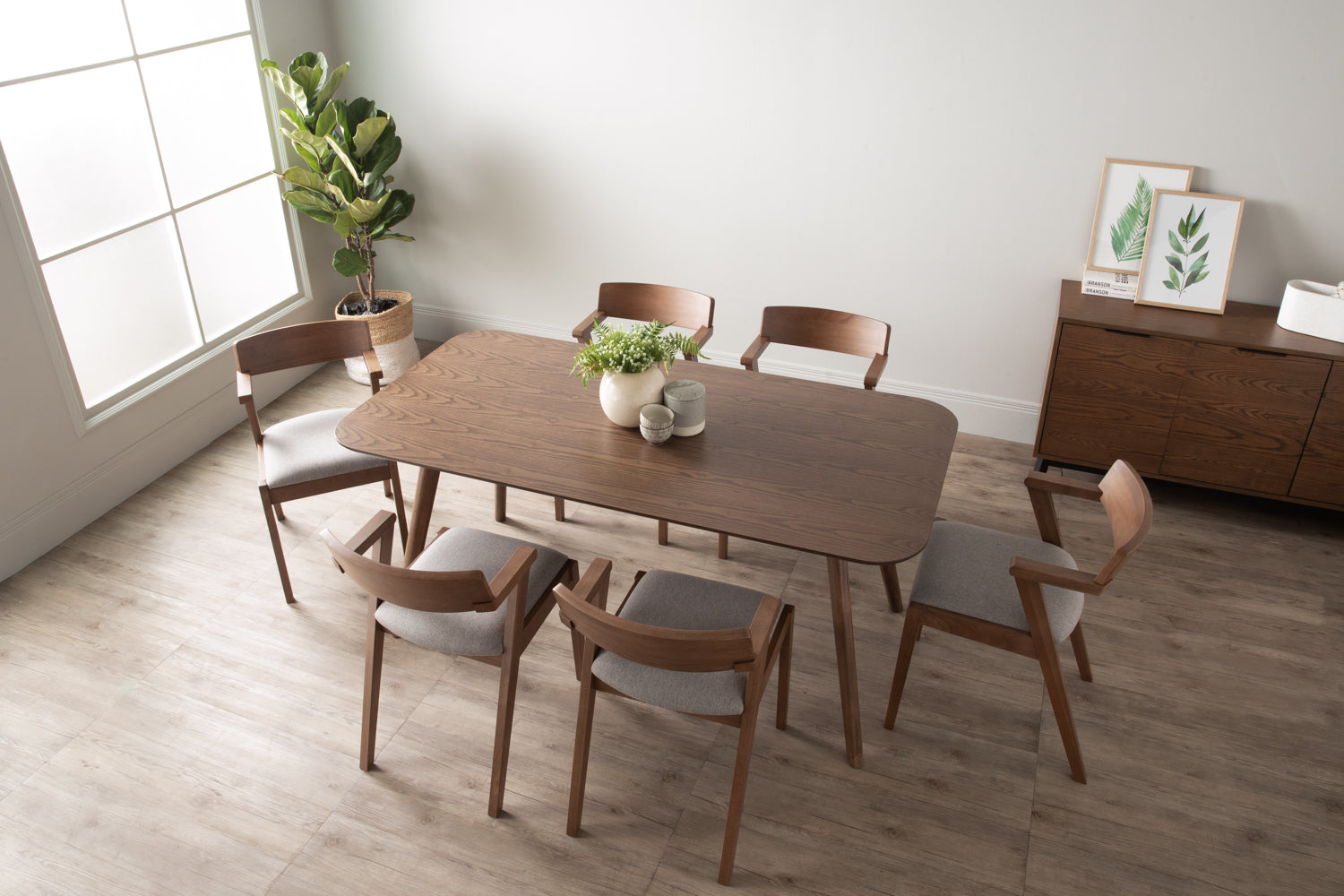 Roden Dining Table - Walnut