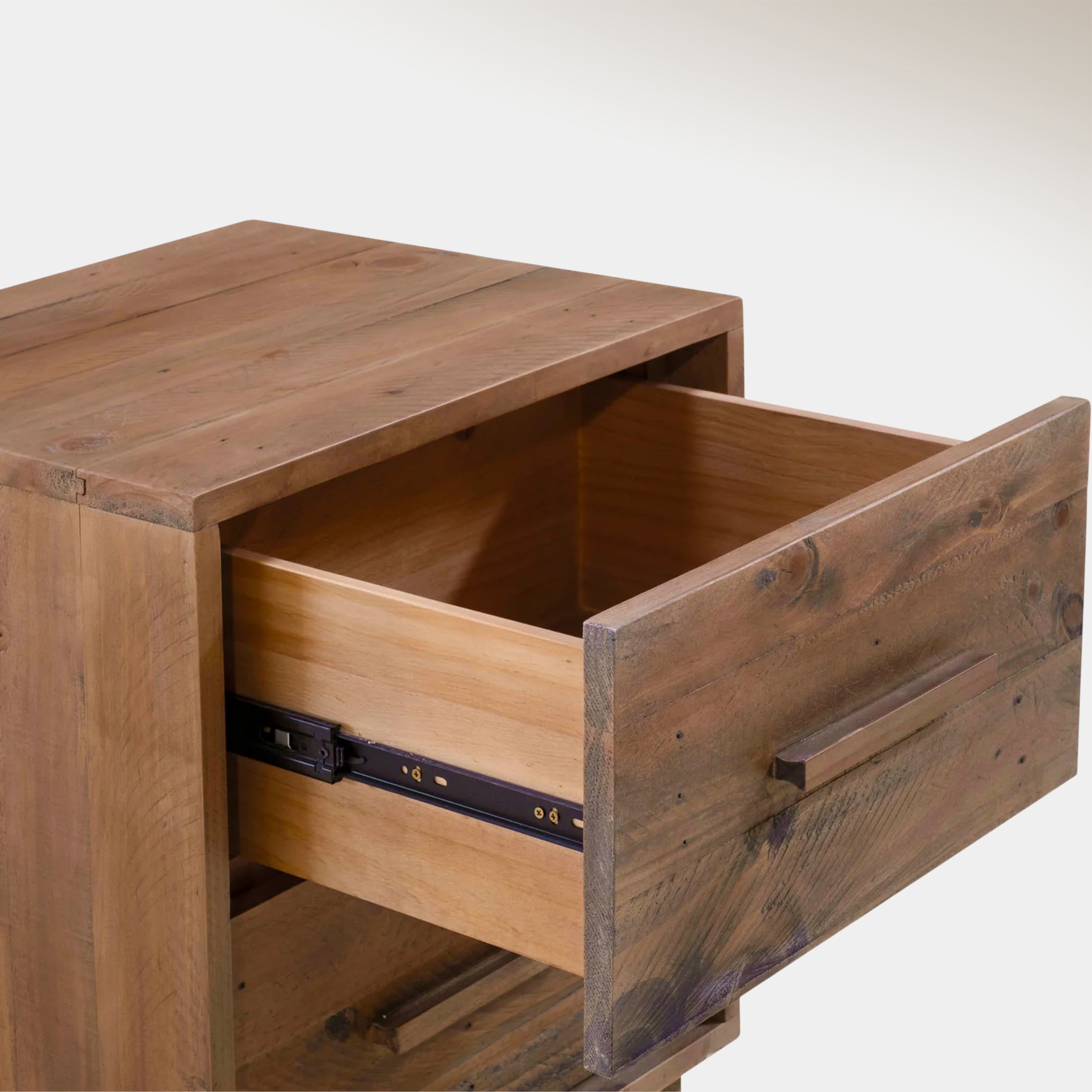 Santos Nightstand - Dark Driftwood