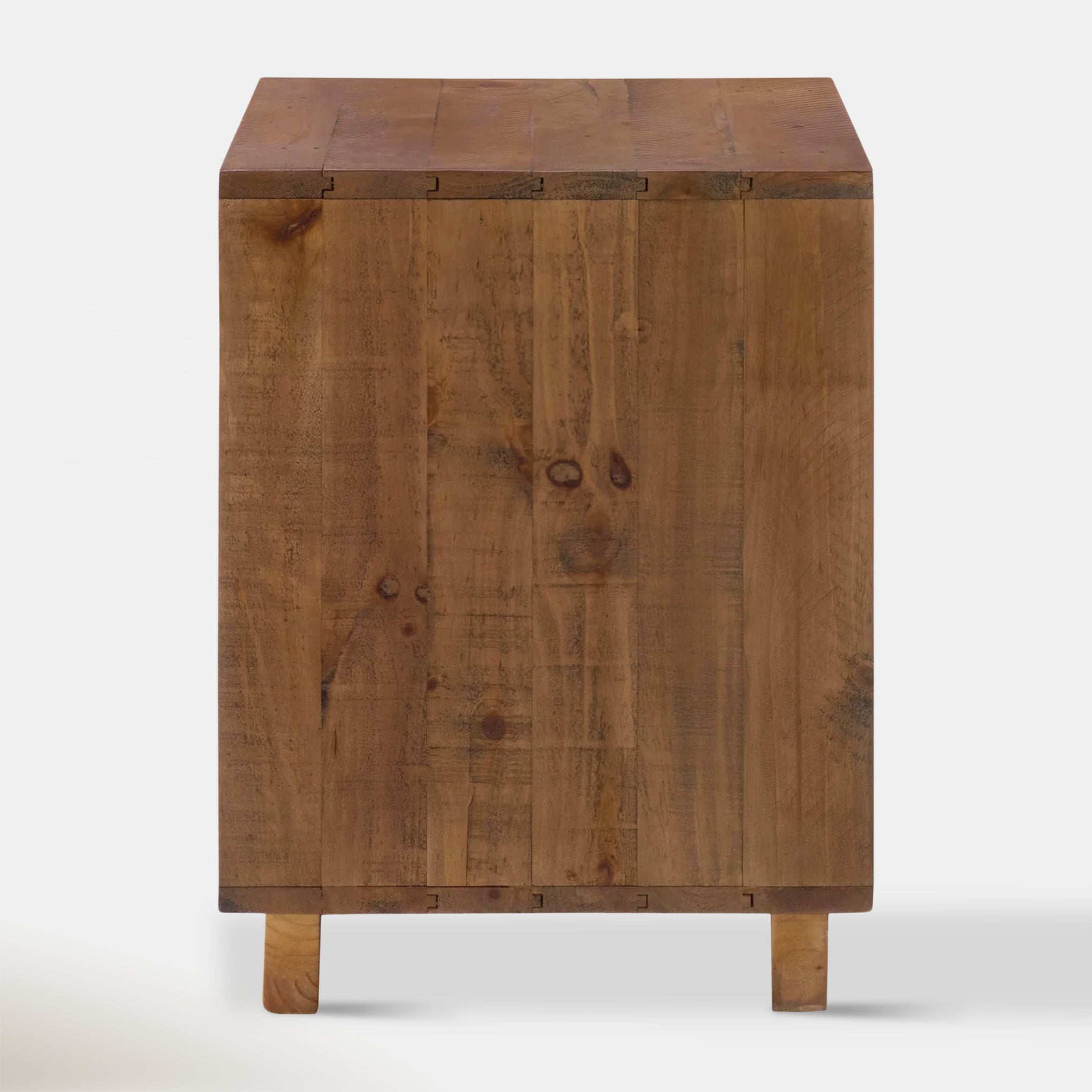 Santos Nightstand - Dark Driftwood
