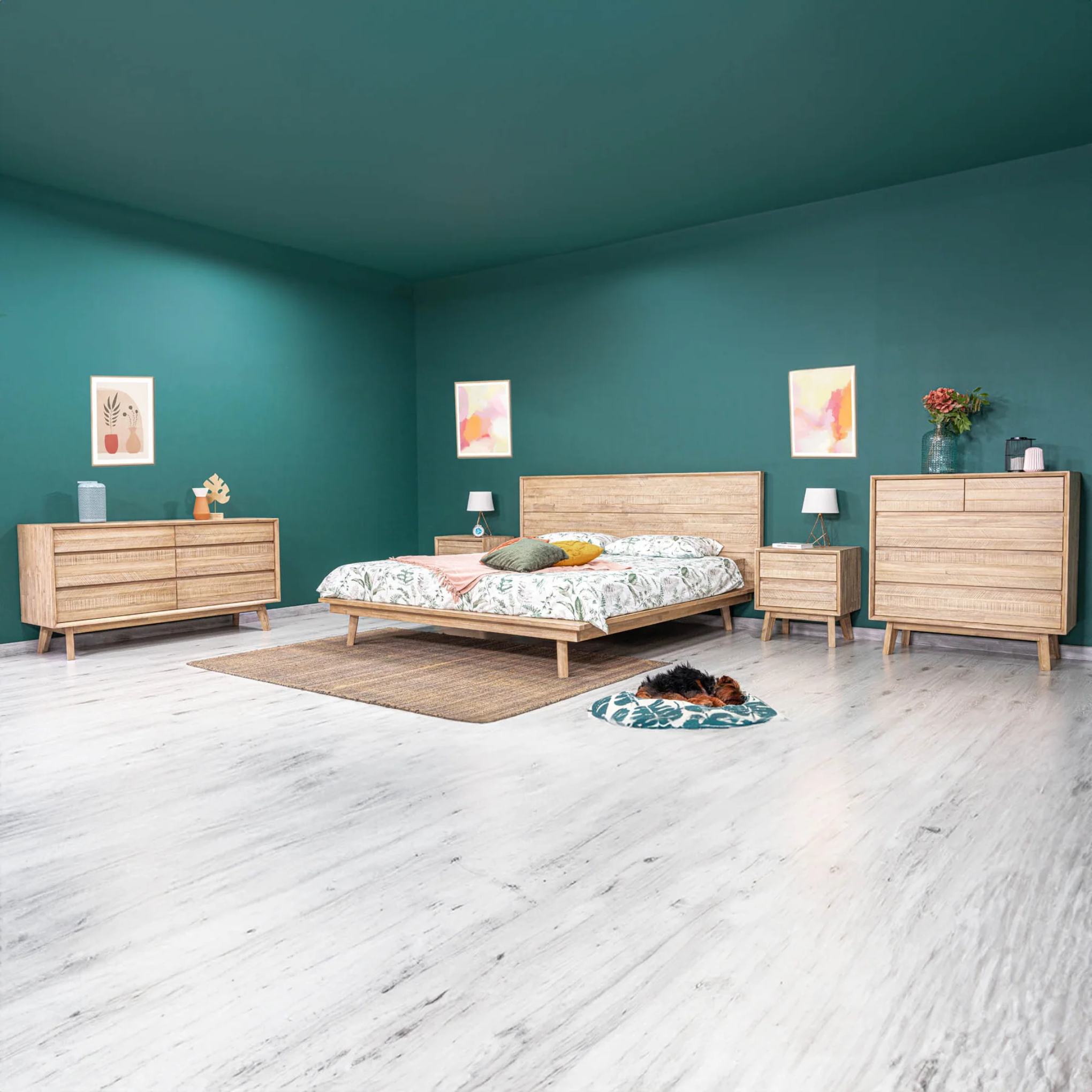 Soleil 2 Drawer Nightstand