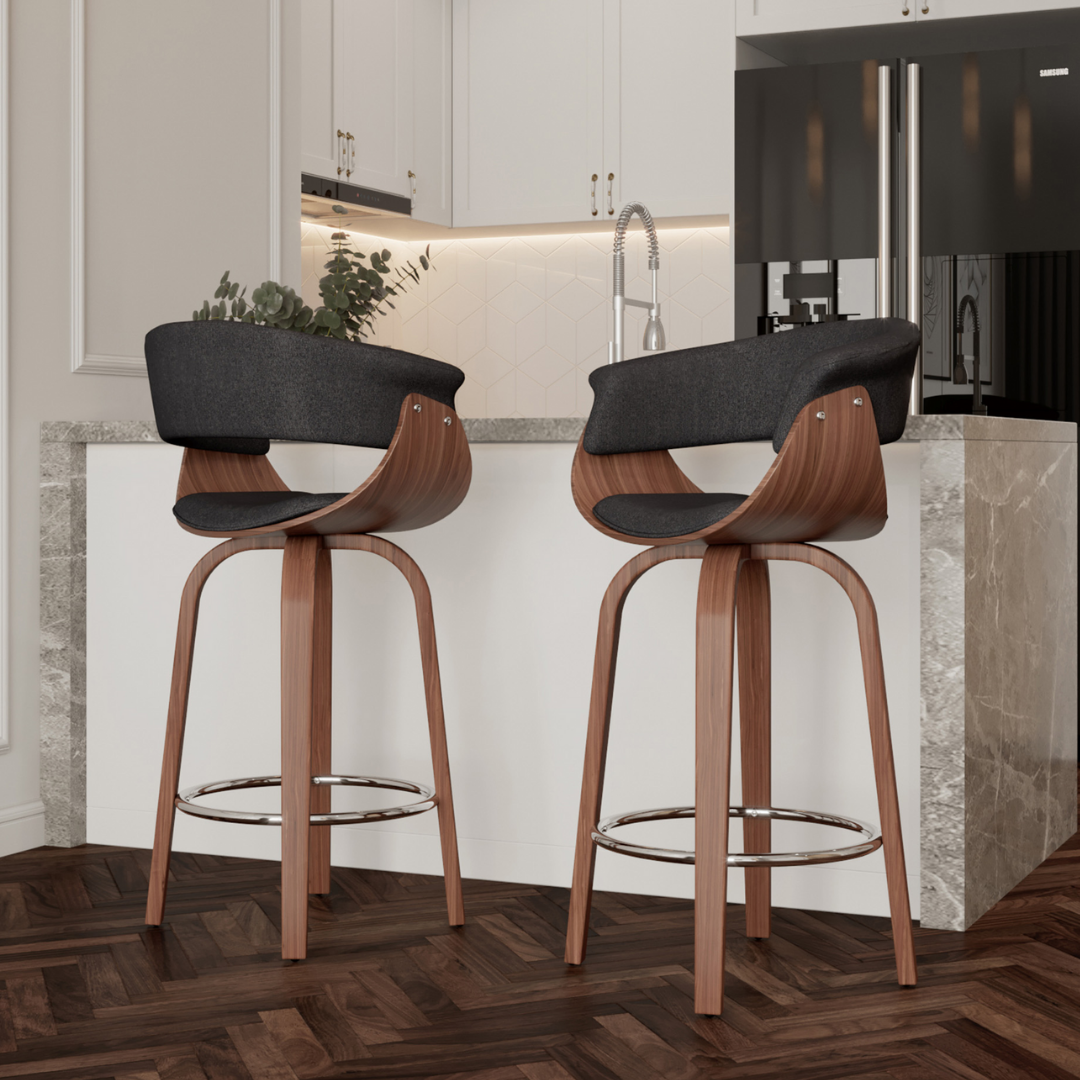 Jerreau Counter Stool - Charcoal