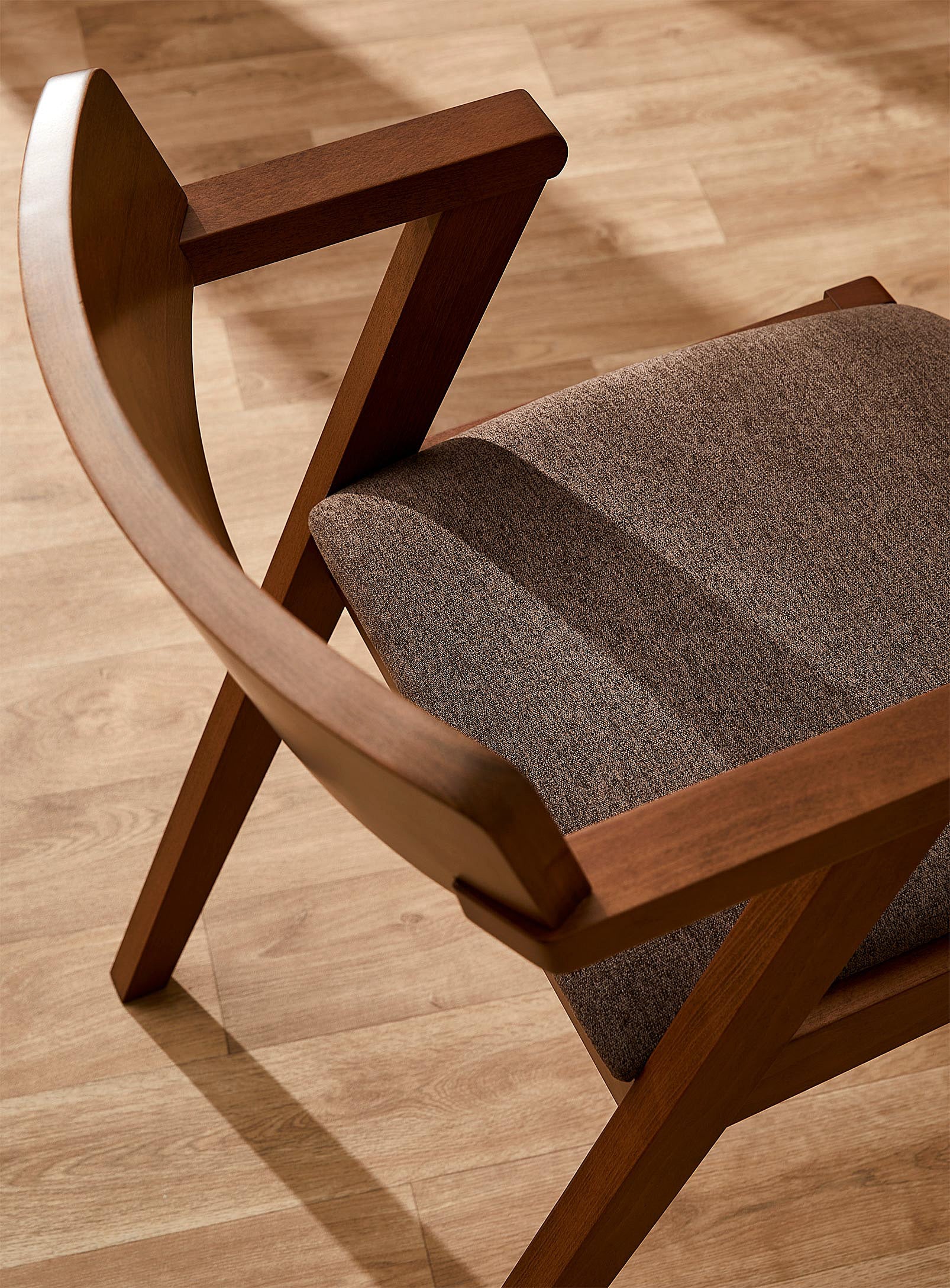 Zola Dining Chair - Chesnut & Walnut