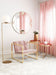 Red Short End Table Pink | Hoft Home
