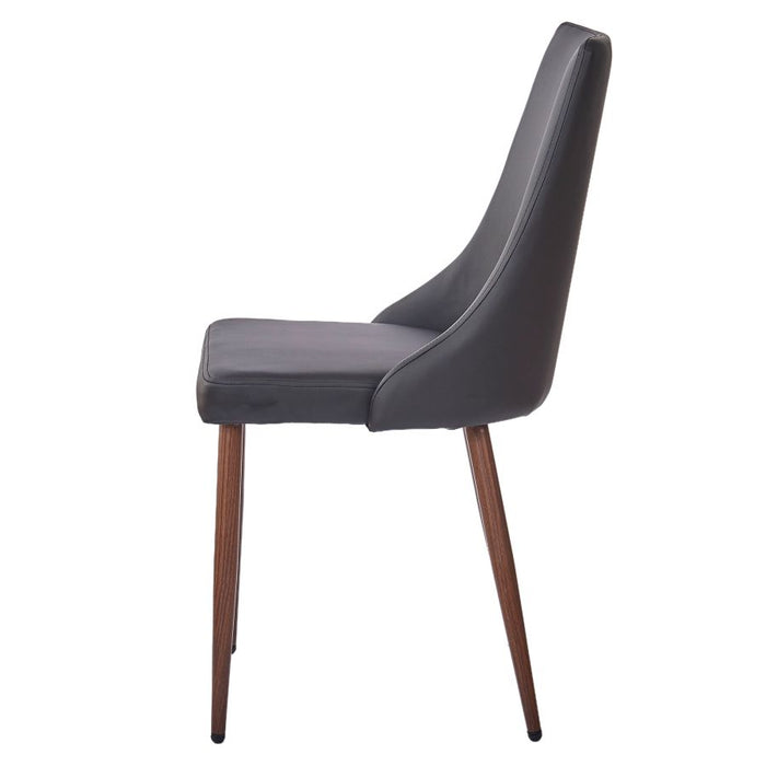 Beau Chair - Walnut & Black | Hoft Home