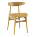 Tricia Chair - Oak & Caramel | Hoft Home