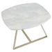 Simi Coffee Table - White Marble | Hoft Home
