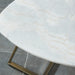 Simi Coffee Table - White Marble | Hoft Home