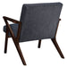 Olio Lounge Chair - Grey | Hoft Home