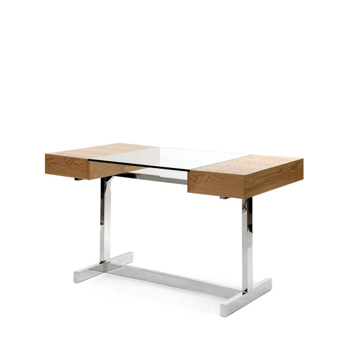 Osgard Console Table - Stainless Steel & Ash | Hoft Home