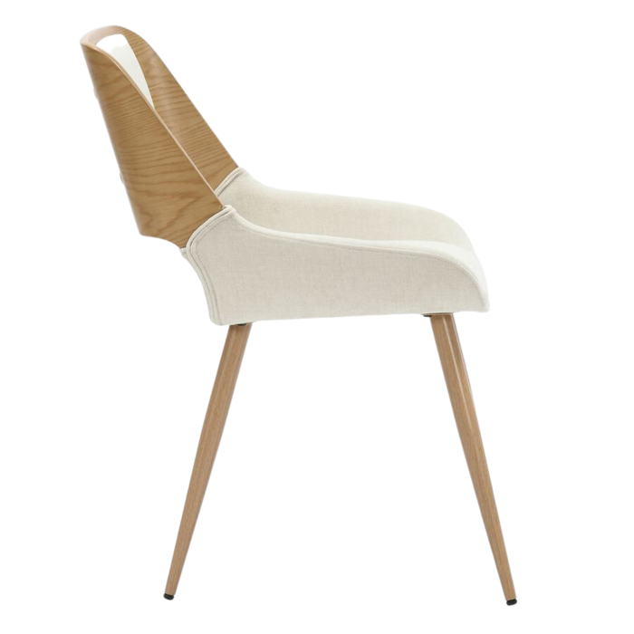 Carter Chair - Beige and Natural