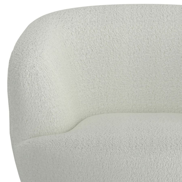 Freya Lounge Chair - White Boucle - Ifortifi Canada