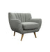 Kennet 1-Seater Lounge Chair - Light Grey | Hoft Home