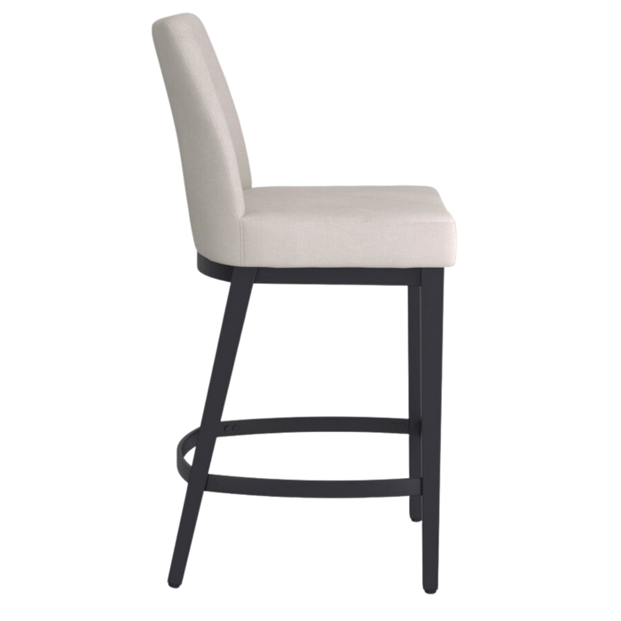 Quinn Counter Stool - Beige and Black