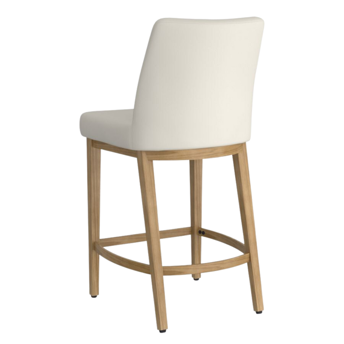 Quinn Counter Stool - Beige and Natural