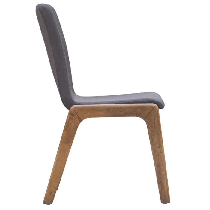Mikael Dining Chair - Grey & Brown