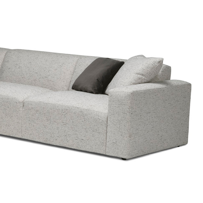 Milano Sectional - Feather Grey