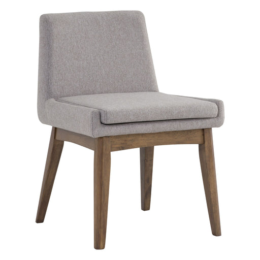 Chanel Chair - Light Grey & Walnut | Hoft Home