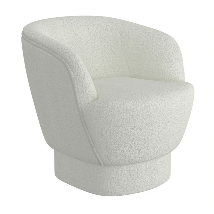 Freya Lounge Chair - White Boucle - Ifortifi Canada