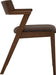 Zola Dining Chair - Walnut & Chesnut | Hoft Home
